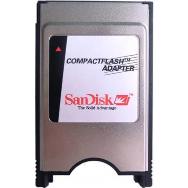 Sandisk Pcmcia Cf Compact Flash Kart Okuyucu Kamera Cnc Adap