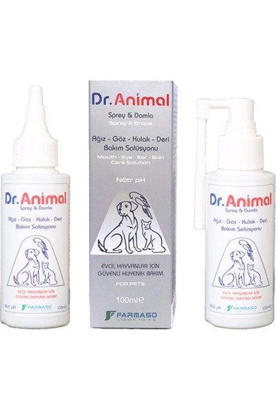 Dr. Animal Yara ve Cilt Bakım Solüsyonu 100 ml
