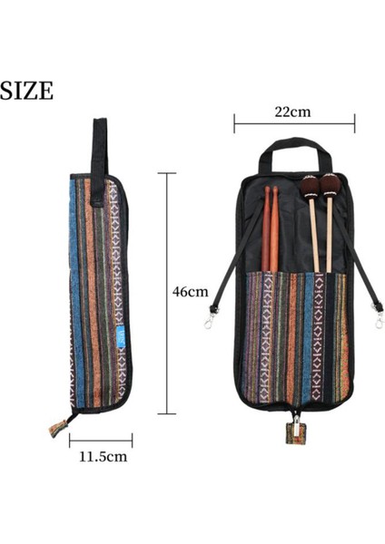 Drumsticks Bag Tutucu Zemin Tom Kancaları Büyük Kapasiteli Suya Dayanıklı (Yurt Dışından) modelleri