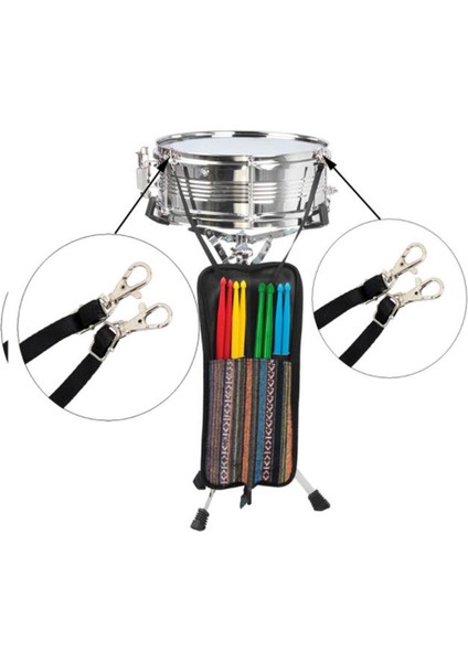 Drumsticks Bag Tutucu Zemin Tom Kancaları Büyük Kapasiteli Suya Dayanıklı (Yurt Dışından) indirimleri