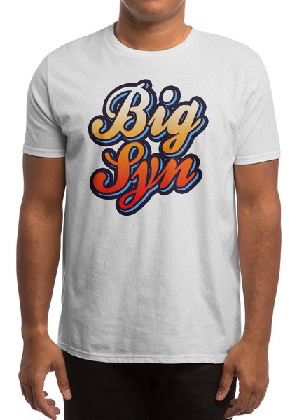Bigsyn Ballpark Beyaz Spor Tişört