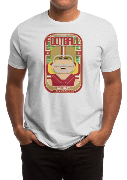 American Football - Hail-Mary Blitzsacker - Hazel Version Beyaz Spor Tişört