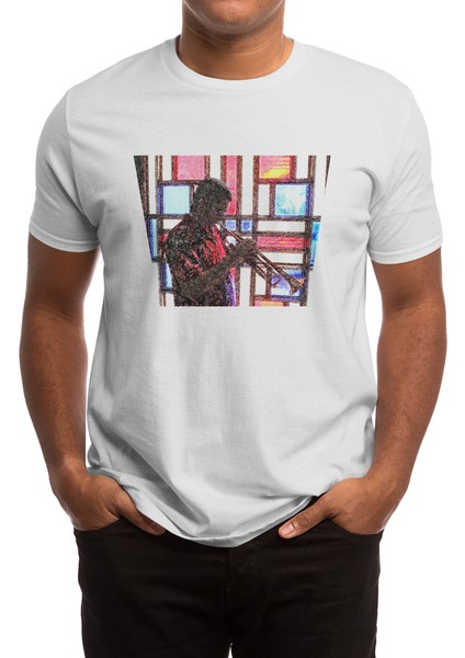 Afro Cuban Jazz Beyaz Spor Tişört
