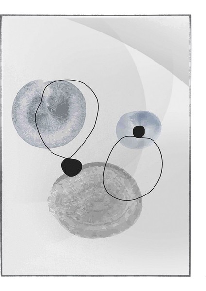 Toprak Renk Tonları Tasarım Modern Poster P-002163