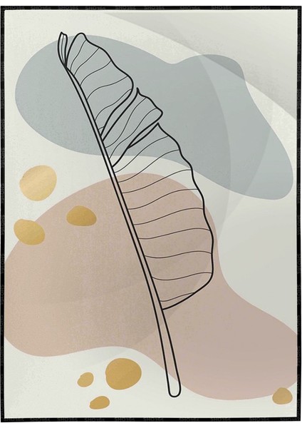 Doğa Bitki Modern Illüstrasyon Poster P-002582