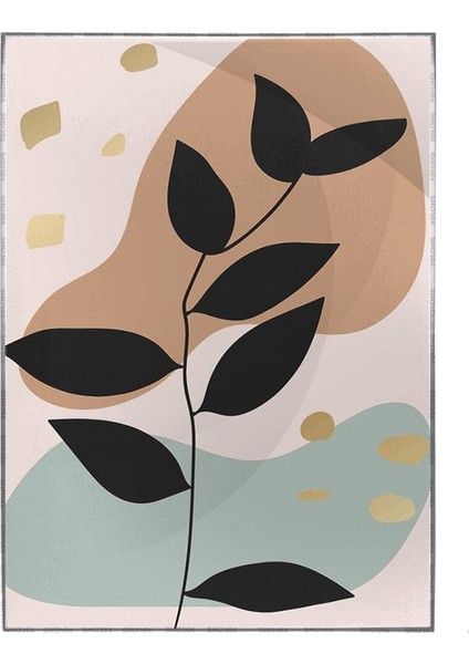 Doğa Bitki Modern Illüstrasyon Poster P-002583