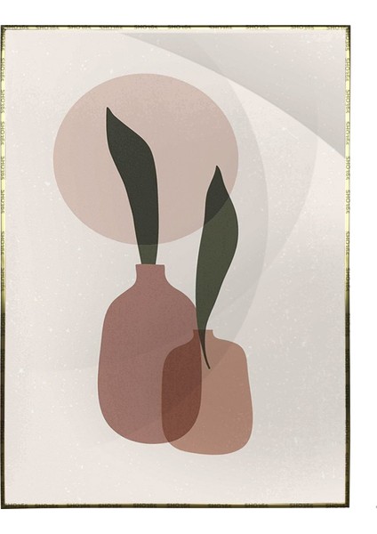 Çeşitli Objeler Modern Illüstrasyon Poster P-003789