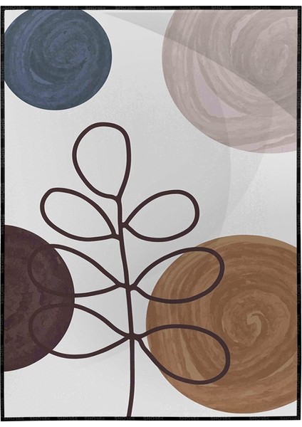 Botanik Şekiller Modern Poster P-003657