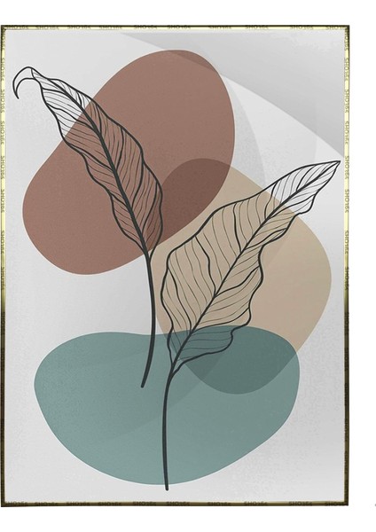 Bitki Tasarım Modern Poster P-000851