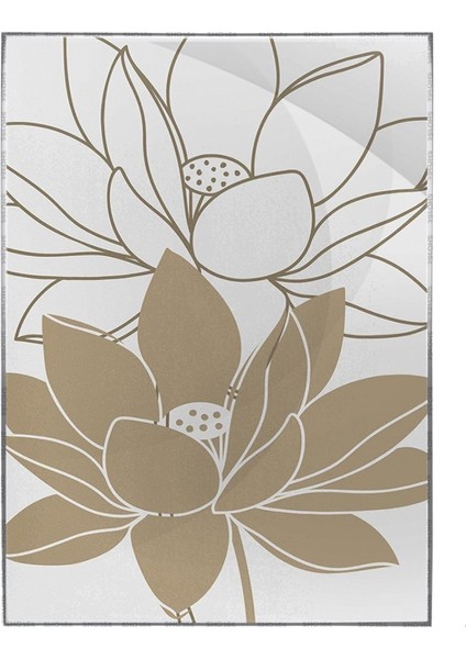Çiçekler Modern Dekoratif Modern Poster P-000928