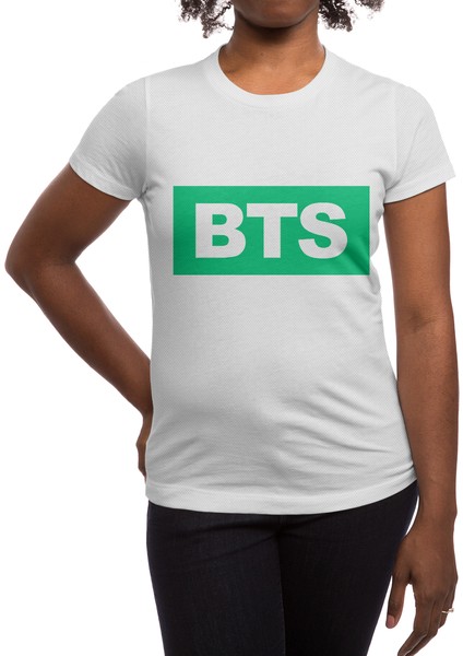 Bts Letters Collectıon Beyaz Spor Tişört