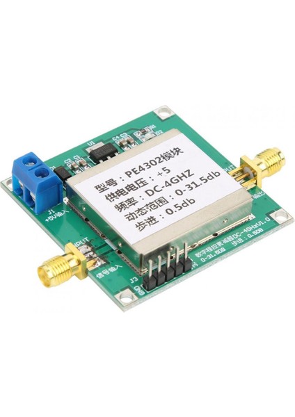 PE4302 Dijital Programlanabilir Kademeli Azaltıcı Modülü Dc 4ghz 0-31.5db