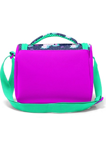 Kids Lacivert Pembe Unicorn Desenli Thermo Beslenme Çantası 11727 modelleri