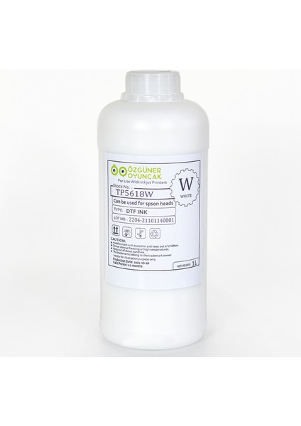 Dtf Mürekkebi White (Beyaz) 1000ML fiyatları