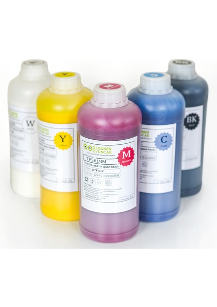 Dtf Mürekkebi White (Beyaz) 1000ML modelleri
