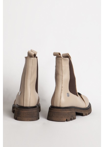 1660 Gerçek Deri Tokalı Kadın Bot modelleri