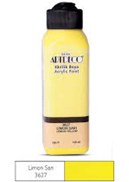 Artdeco Akrilik Boya 140 ml Limon Sarı