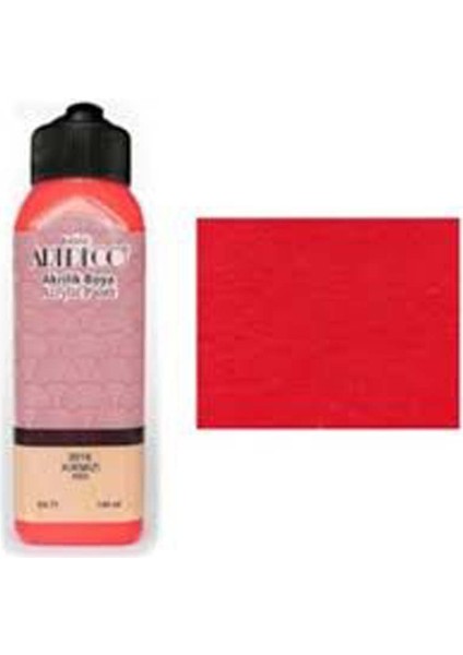 Artdeco Akrilik Boya 140 ml Kırmızı