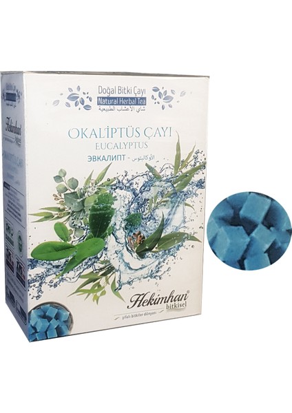 Okaliptus Çayı Hekimhan Küp Şeker Şeklinde Okaliptus Çayı Kış Çayı Okaliptus Küpü