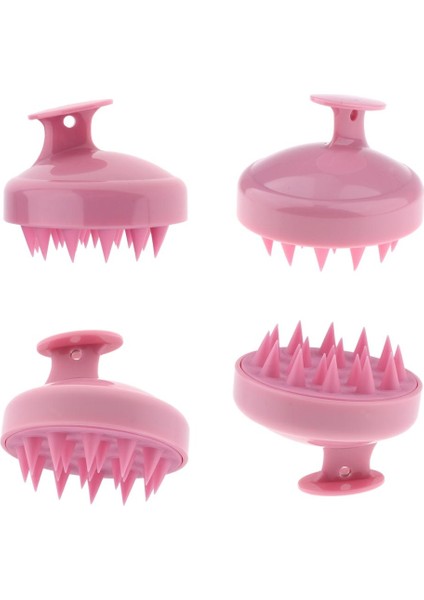 4pcs Silikon Yumuşak Kafa Derisi Masaj Duş Fırçası Erkek Çocuklar Için (Yurt Dışından)
