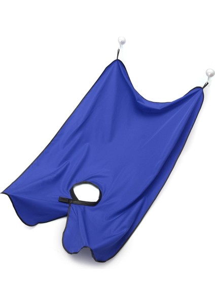 Erkek Yüz Saç Süslemeleri Catcher Sakal Bıyık Önlük Tıraş Önlüğü Pelerin Kumaş Mavi - Mavi (Yurt Dışından) fırsatları