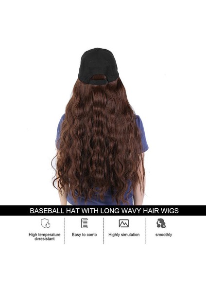 Insan Saçı Perukları Doğal Kahverengi Bobby Pembe Siyah Erkekler Için Düzenli (Yurt Dışından)