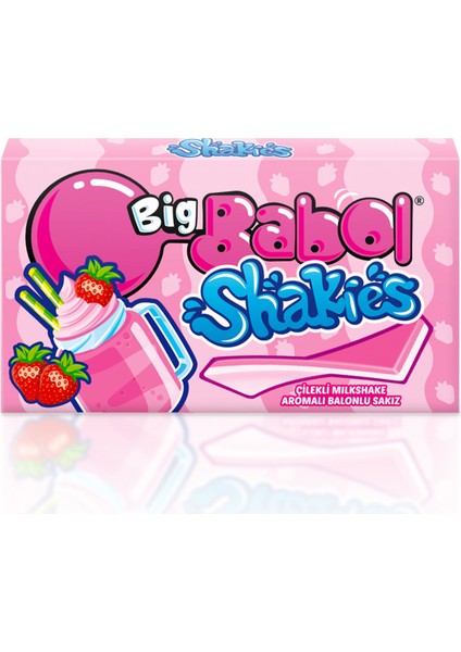 Shakies Çilekli Milksh Aromalı Sakız 26 G