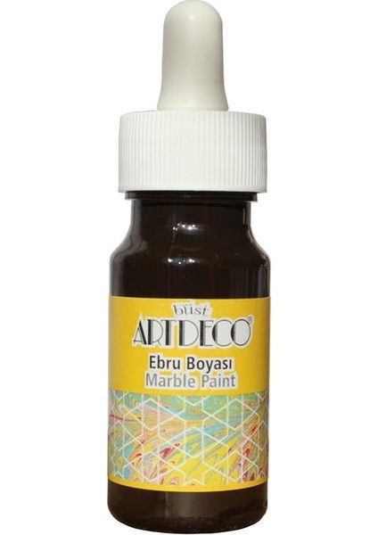 Artdeco Ebru Boyası 30ML Kahverengi