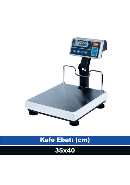 Teb 60 kg 10 gr Tartım Terazisi (Onaylı)