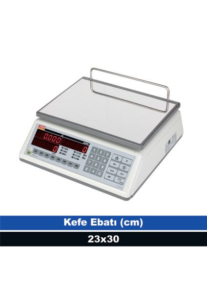 Ege 30 kg 5 gr Adet Sayıcı Terazi (Onaylı)