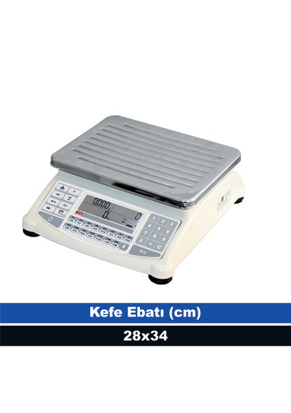 Ata 60 kg 10 gr Adet Sayıcı Terazi (Onaylı)