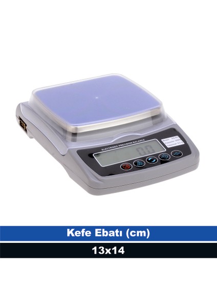 Kd-Kc 2 kg 0,1 gr Hassas Terazi (Onaysız)