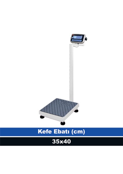 Eko 300 kg 100 gr Kilo Ölçer Baskül (Onaylı)