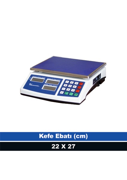 Jcs-A 6 kg 0,2 gr Adet Sayım Terazisi (Onaysız)