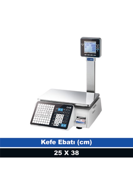 CL-3000 30 kg 5 gr Barkodlu Terazi (Onaylı)
