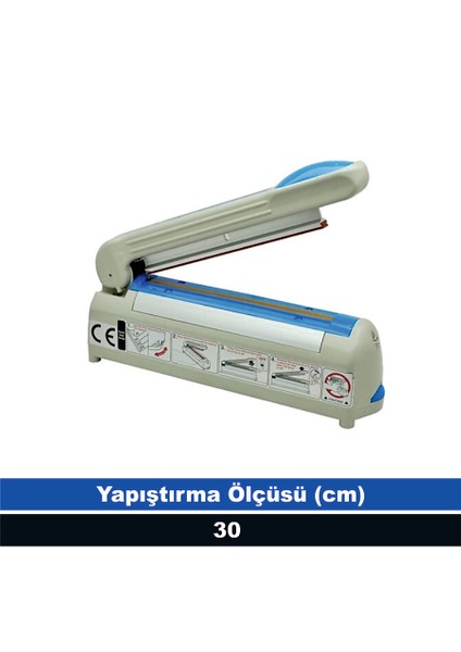 CNT-300 30 cm Poşet Ağzı Kapatma Makinesi
