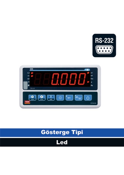 Seb Tartım Indikatörü Büyük Göstergeli Bilgisayar Bağlantılı