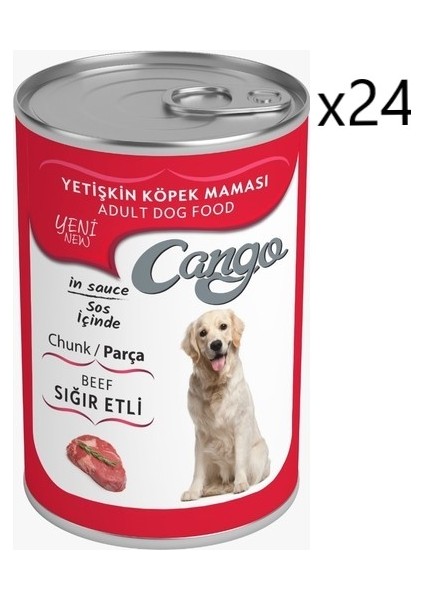 Konserve Köpek Maması 415 gr x 20 Adet