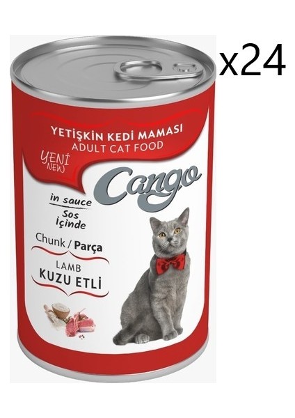 Konserve Kedi Maması 415 gr x 20 Adet