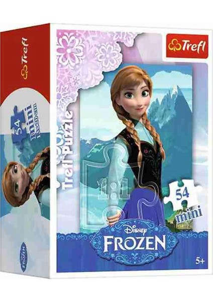 Anna ve Kristoff 2 Li Mini Puzzle Seti 54X2 Toplam 108 Adet