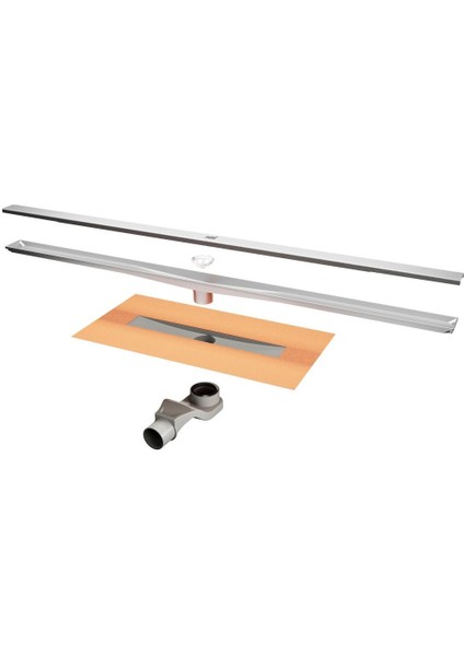 Virtuoso Duş Kanalı 100 cm Mat 48 Lt Yandan Sifon fiyatları