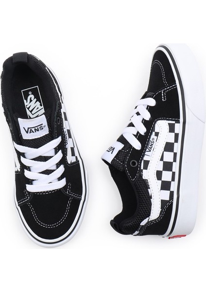 Ayakkabı VN0A3MTJ5GX1 Mn Filmore (Checkerboard) Black/whte