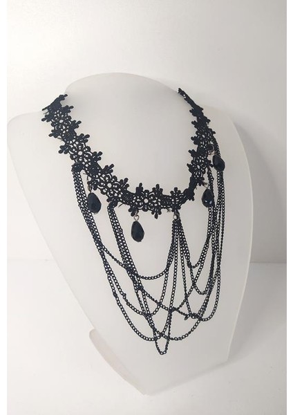 Kolye Gerdanlık Kadın Choker Bohem Kolyeler El Yapımı Uzun Püskül Boncuklar Kadın Kolye Takı Tasma