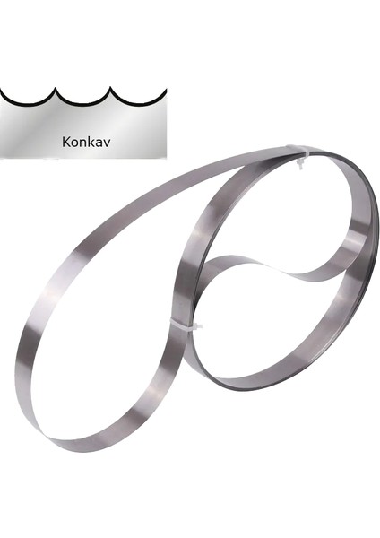 Hızar Makinesi Bıçağı Concave (Testere Uçlu) 4500X10X0,45