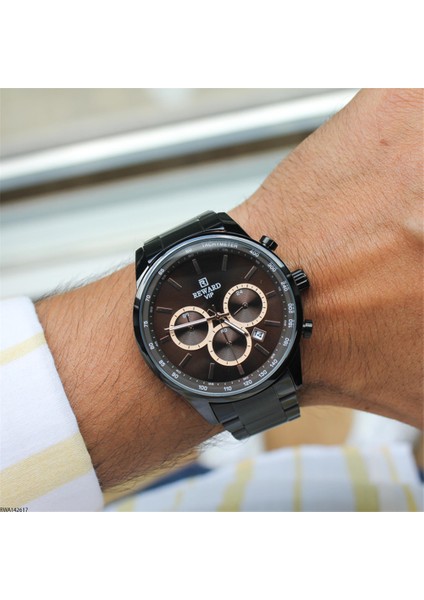 RWA-142617 Fonksiyonlu Çelik Şık Erkek Kol Saati