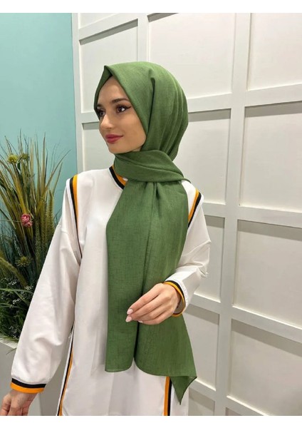 Yeşil Loryan Scarf Tanya Şal modelleri