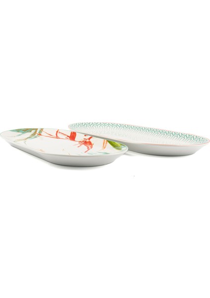 Celosia 2'li Oval Servis 31X17CM 38X20CM fiyatları