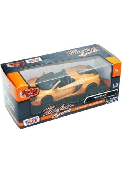 Koleksiyonerler Için Mclaren 650S Spider 1:24 Ölçek