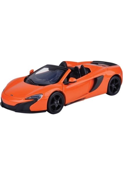 Koleksiyonerler Için Mclaren 650S Spider 1:24 Ölçek