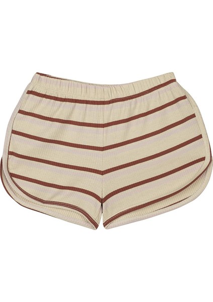 Basic Çizgili Şortlu Pijama Takımı